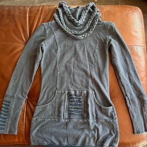 BURNING MAN SPECIAL!!! Nomads Hempwear Small turtle neck long sleeve